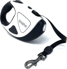 Retractable Dog Leash with Light -10 Ft Tangle-Free Retractable Leash with Light for Small Dogs to Medium Dogs - Retractable Dog Leash with Flashlight - Safety & Control - Comfortable Grip