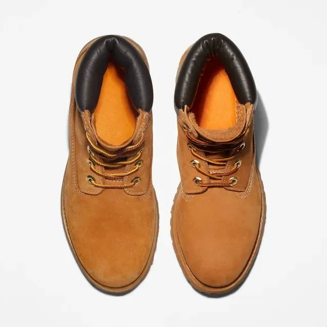 Timberland Timberland Women's 6-inch Premium Waterproof Boots - Wheat Nubuck