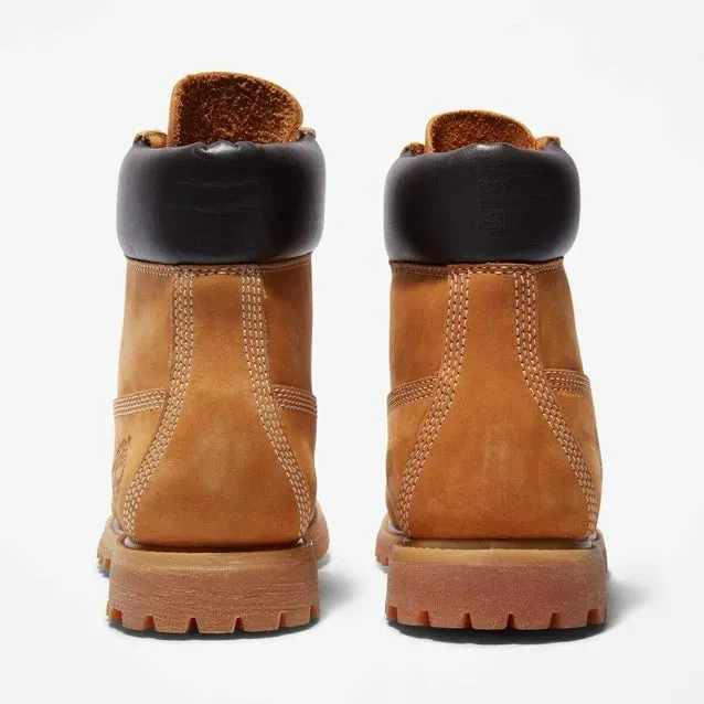 Timberland Timberland Women's 6-inch Premium Waterproof Boots - Wheat Nubuck
