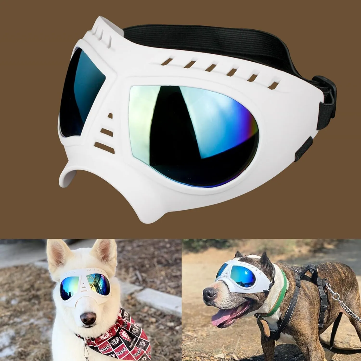 Transparent Dog Glasses