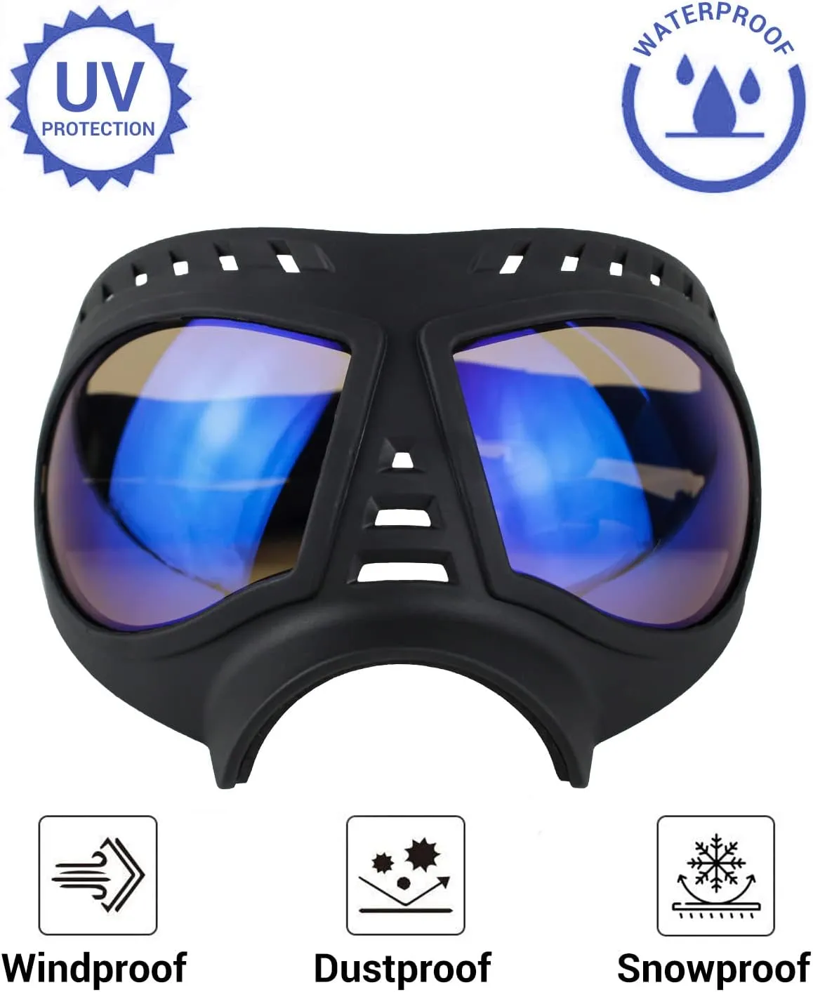 Transparent Dog Glasses