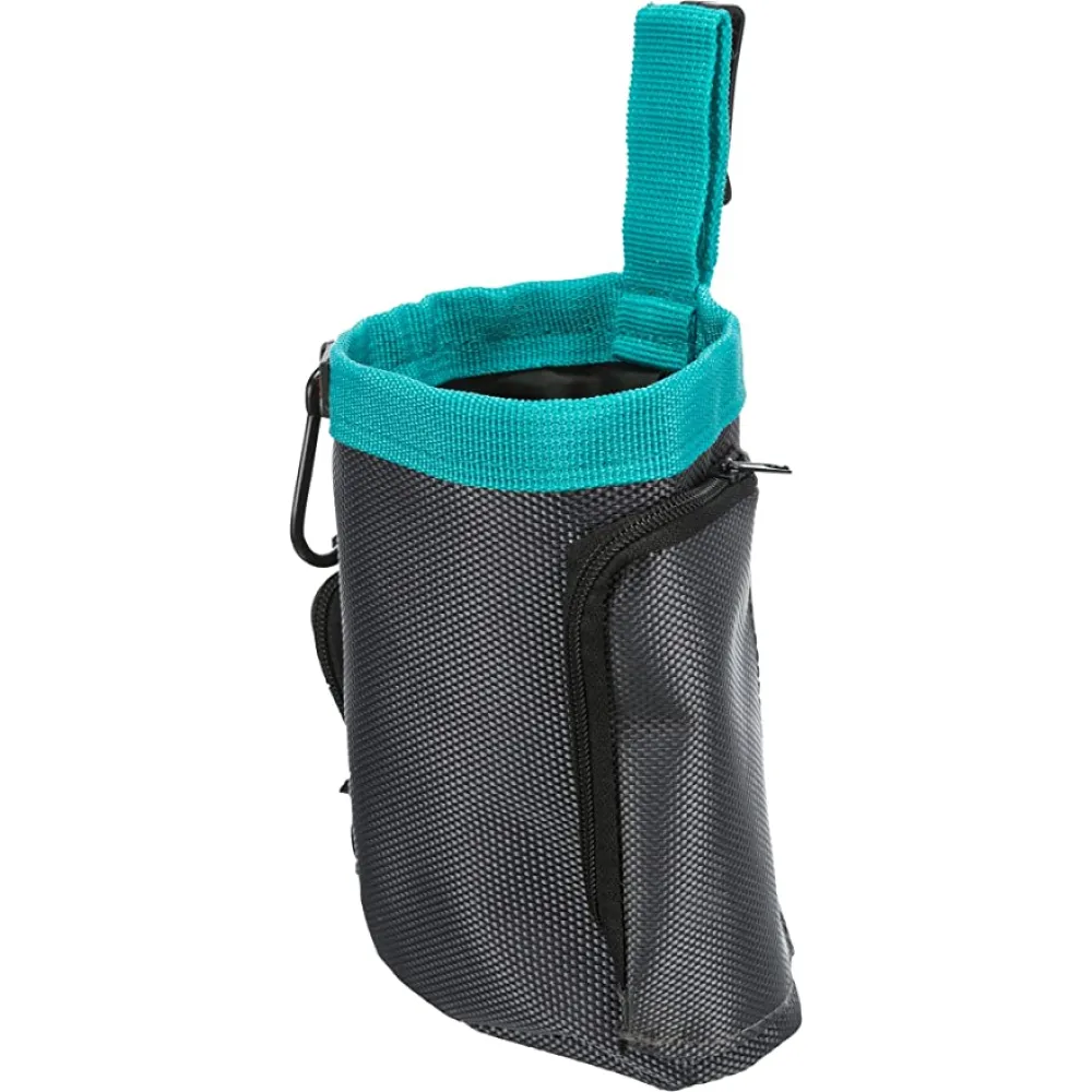 Trixie Baggy 2 in1 Snack Bag for Dogs and Cats (Grey)