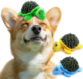 Turtle Small Dog Squeaky Toys with Ball - Loud 2-in-1 Plush Interactive Toy, BPA-Free Rubber Core, Non-Toxic Chew Toy for Teeth Cleaning, Ideal for Small and Medium Breeds Turtle Small Dog Squeaky Toys with Ball - Loud 2-in-1 Plush Interactive Toy, BPA-Free Rubber Core, Non-Toxic Chew Toy for Teeth Cleaning, Ideal for Small and Medium Breeds