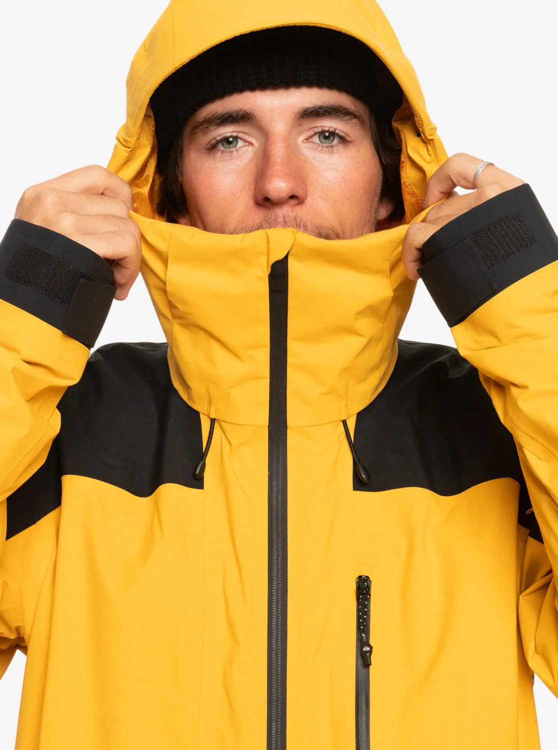 Ultralight Gore-Tex® Technical Snow Jacket - Mineral Yellow