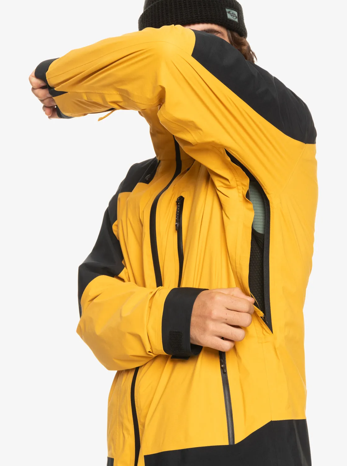 Ultralight Gore-Tex® Technical Snow Jacket - Mineral Yellow