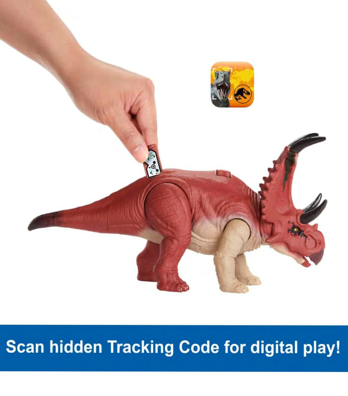 Wild Roar Diabloceratops Dinosaur Toy Figure With Sound