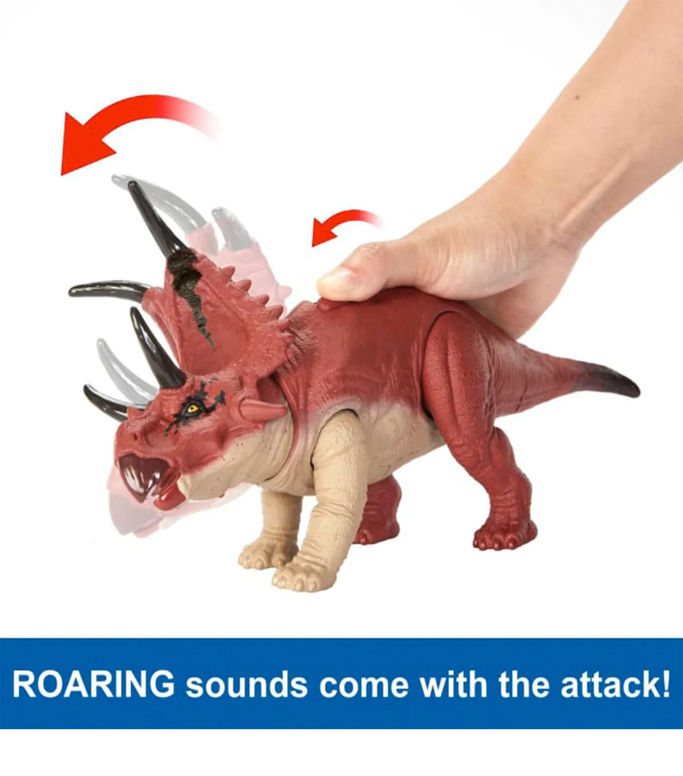 Wild Roar Diabloceratops Dinosaur Toy Figure With Sound